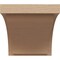Ekena Millwork 11"W x 11"D x 11"H Wide Helena Rough Cedar Woodgrain TimberThane Corbel, Primed Tan CORUR11X11X11HELRCPR - alternate 6